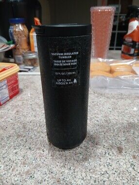 Starbucks Black Ice Crystal Tumbler 12 oz – 2021 Limited Edition - Rare
